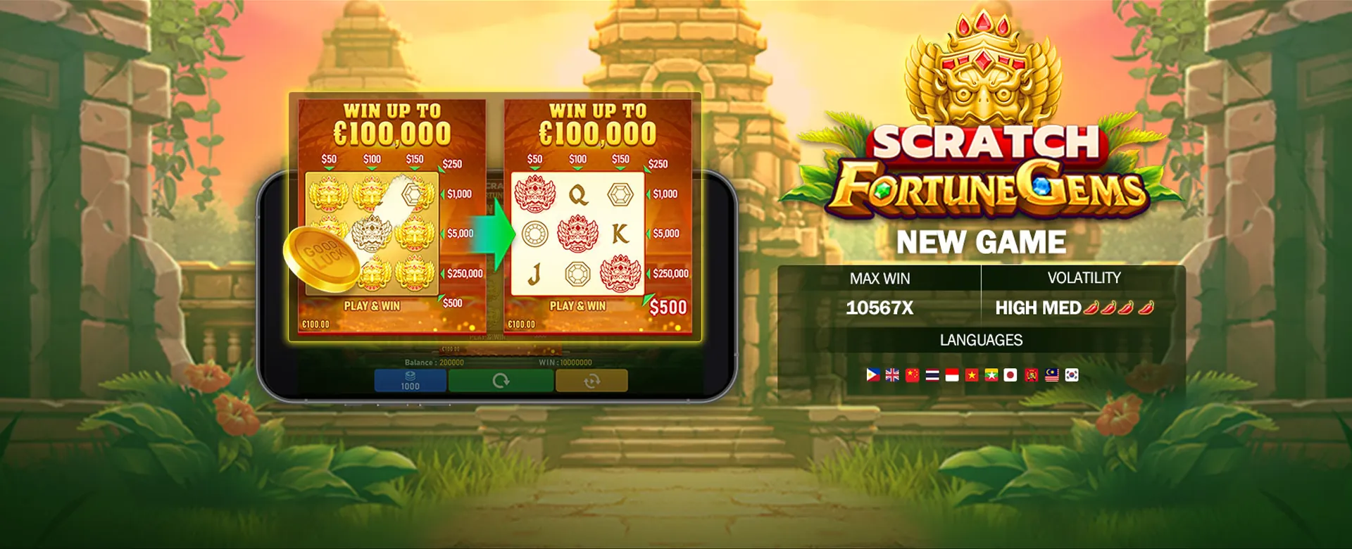 Player enjoying online casino games at Bet100